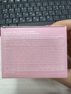 APRILSKIN clinical-trial graphic visualizing impurity removal claim for confidence