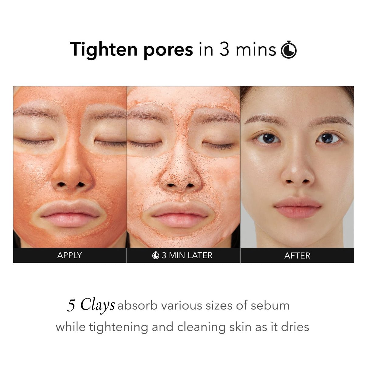 APRILSKIN mask being spread with a jelly brush for even application benefit