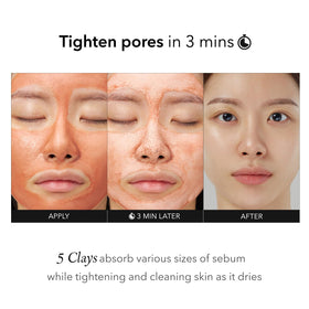APRILSKIN mask being spread with a jelly brush for even application benefit