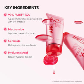 APRILSKIN morning peel-off revealing smoother, brighter skin