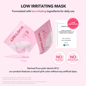 APRILSKIN ingredients label detail highlighting high-purity TXA