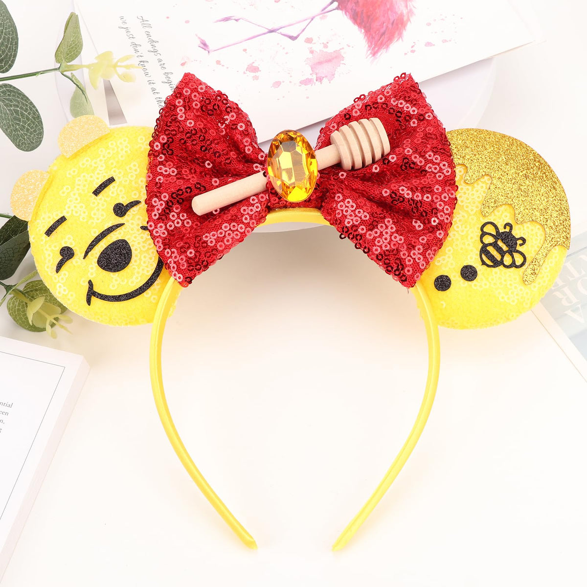 AQOKKA side profile worn headband demonstrating comfortable fit and stability