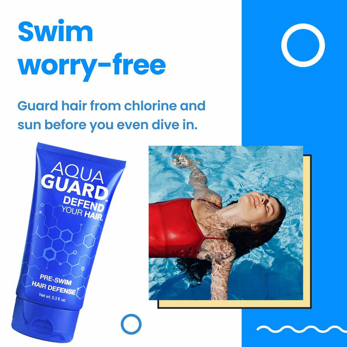 AQUA GUARD conditioner cream consistency restoring softness and shine