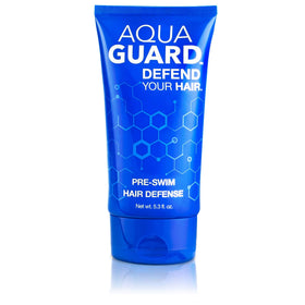 AQUA GUARD front packaging showing product and benefit of chlorine protection