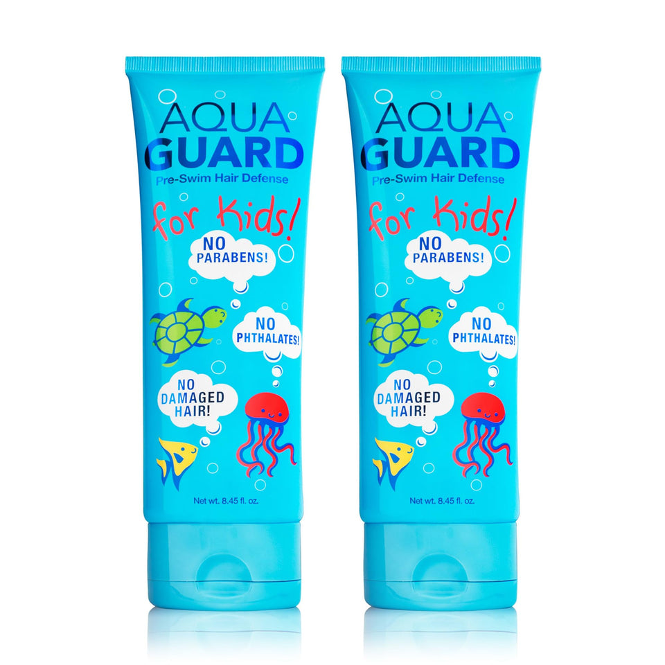 AQUA GUARD front packaging showing benefits and kid-friendly design