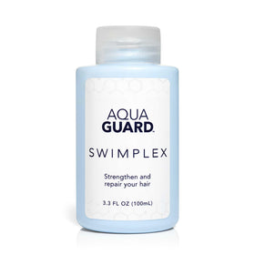AQUA GUARD SwimPlex front jar showing label and size for clear product identification and trust
