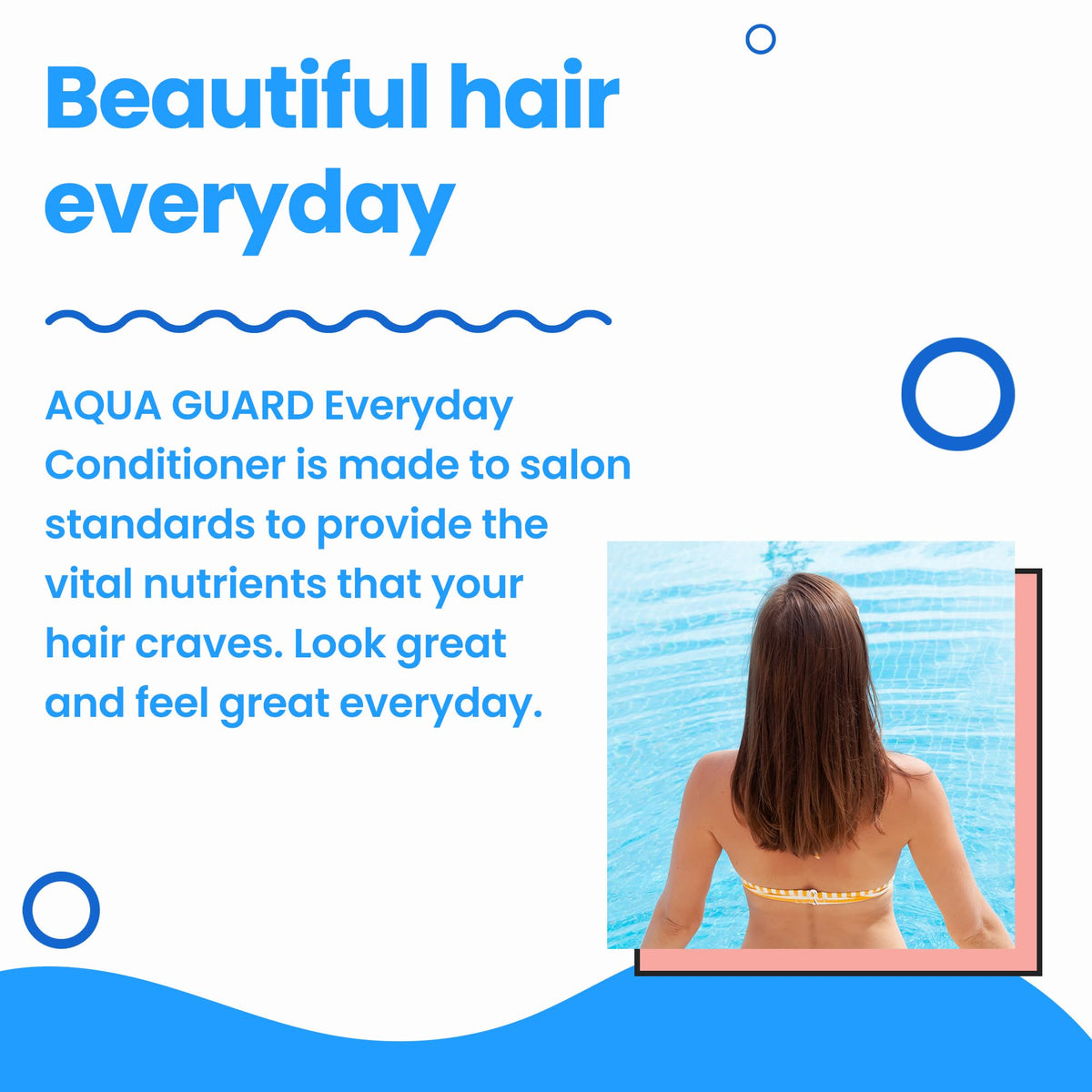 AQUA GUARD creamy conditioner texture closeup showing moisturizing feel