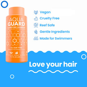 AQUA GUARD creamy foam texture demonstrating gentle cleansing