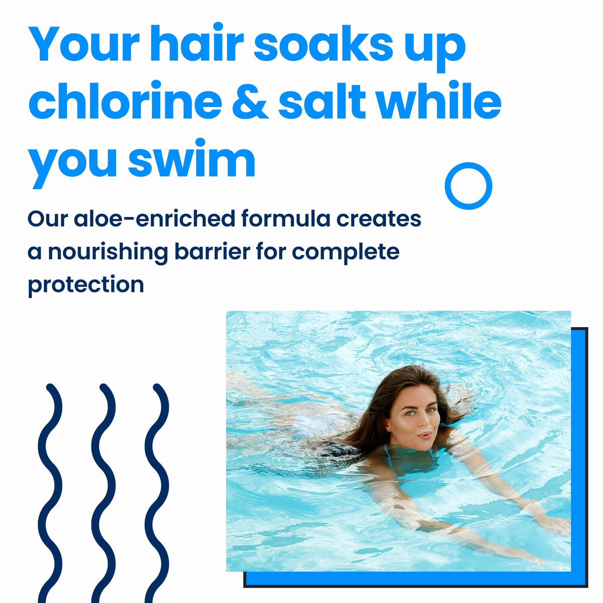 AQUA GUARD creamy texture on fingers showing lightweight spreadability