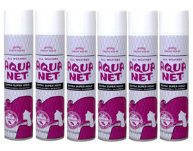 Aqua Net front packaging showing can and branding for clear identification and trust