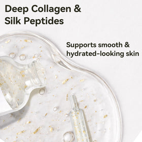 Aquae closeup label showing collagen and peptide blend