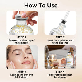 Aquae serum on bathroom counter suggesting daily routine use