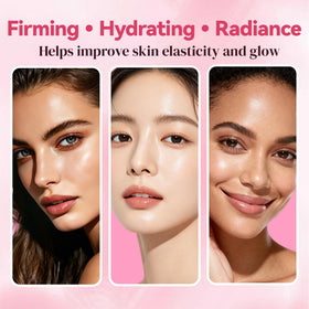 Aquae PDRN Pink Peptide Serum ingredients close-up showing multi-hyaluronic and peptide blend benefits