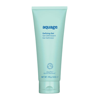 Aquage Defining Gel front label showing brand and product benefits