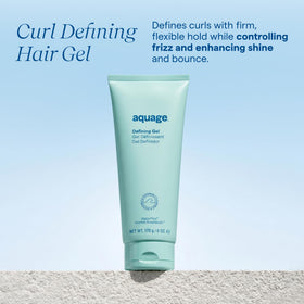 Aquage Defining Gel clear gel texture close-up demonstrating smooth consistency