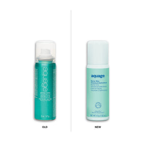 Aquage spray wax nozzle detail demonstrating precise, mess-free application