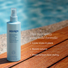 Nozzle detail of Aquage spray demonstrating targeted, non-aerosol application
