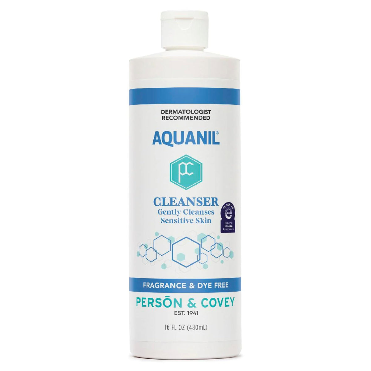Aquanil front packaging showing bottle and label, brand clarity and gentle benefits