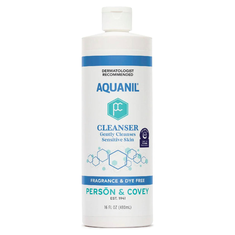 Aquanil front packaging showing bottle and label, brand clarity and gentle benefits