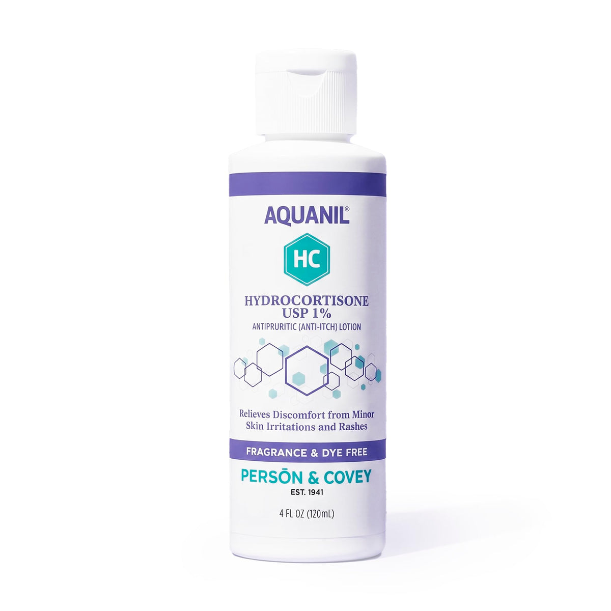 Aquanil front packaging showing clear label and compact 4 oz size benefit
