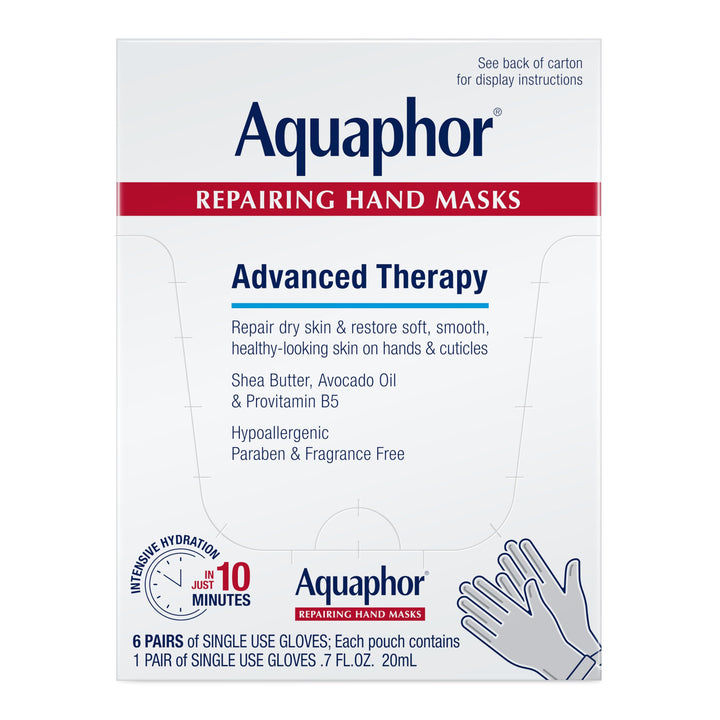 Aquaphor front packaging showing product and benefits