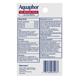 Aquaphor sticks tucked in a bag pocket for easy everyday access