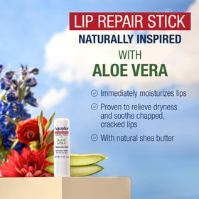 Aquaphor single stick extended to show product tip and easy-twist