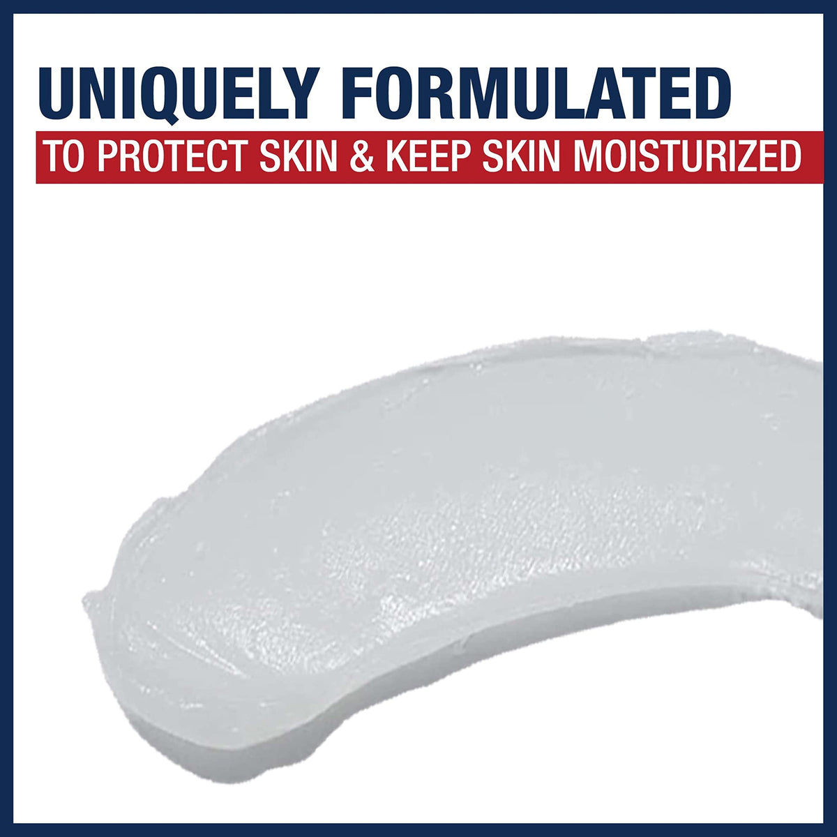 Aquaphor creamy ointment texture swatch showing smooth protective barrier