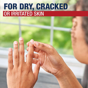 Aquaphor tube nozzle detail highlighting easy precise application benefit