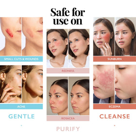 Aquia in hand to show travel-size convenience for on-the-go skin refreshment