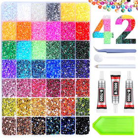 AraKulago front packaging showing 46000pcs kit and organized box benefit easy storage