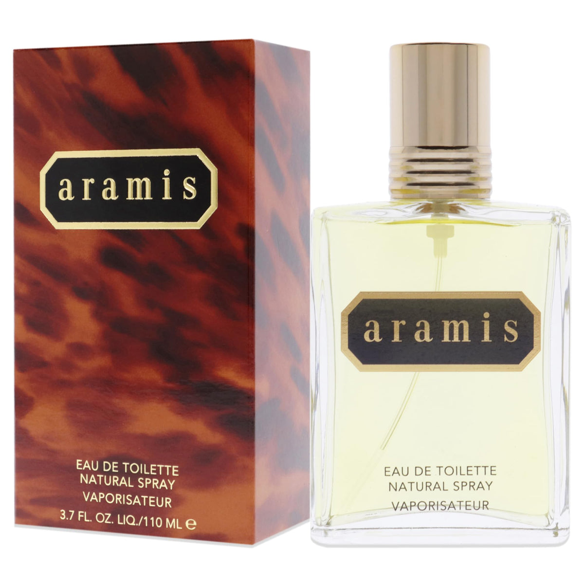 ARAMIS lifestyle scene with evening attire, conveys confident refined presence