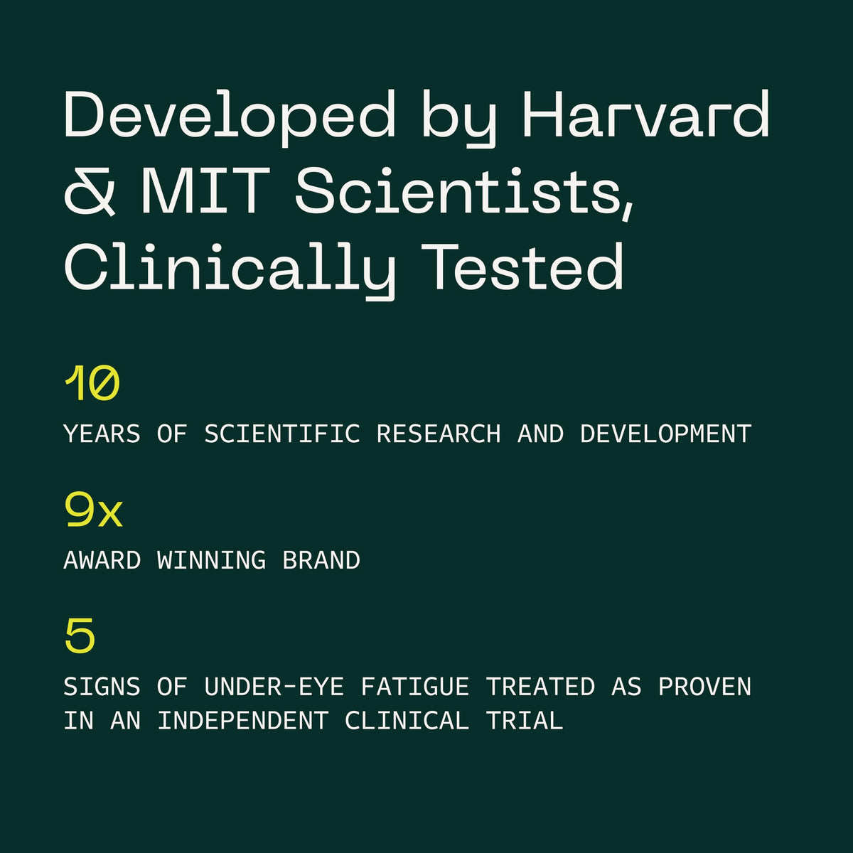 Aramore clinical study bottle on desk conveying scientific development and trust
