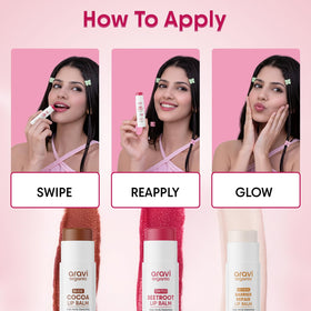 Aravi Organic packaging and box display emphasizing clean, gentle formulation benefit