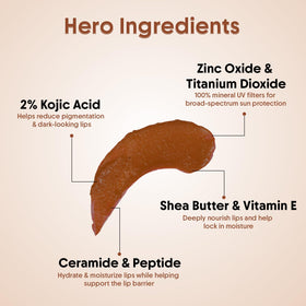 Aravi Organic ingredient label showing mineral SPF 50 and clean formulation benefit