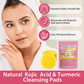 A r b c r n opened pack showing pads and label, clear ingredient visibility benefit