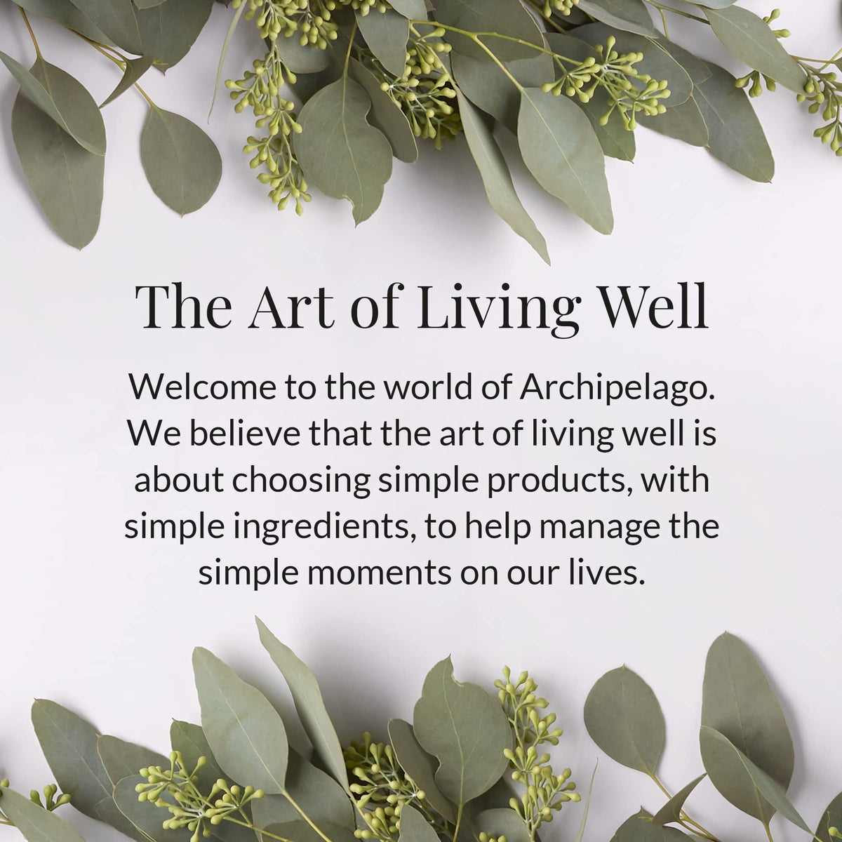 Archipelago Botanicals applying lotion in hand for soft skin benefit