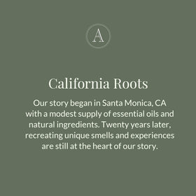 Archipelago Botanicals bottle beside a 33 oz scale showing generous size and value