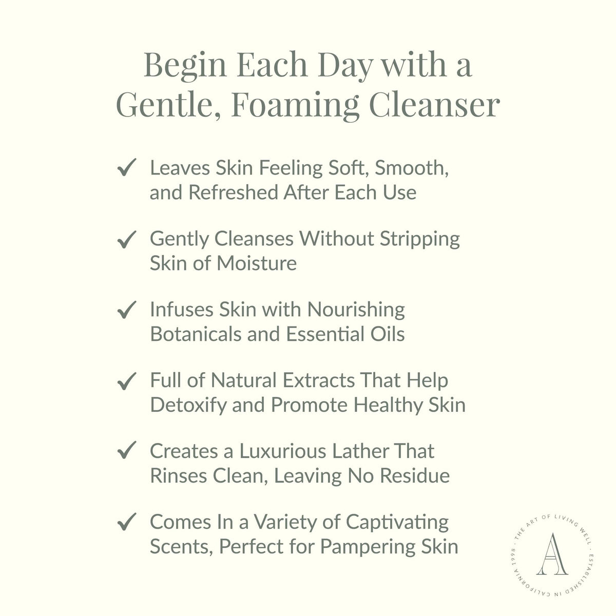 Archipelago Botanicals pump dispensing gel for controlled, less waste
