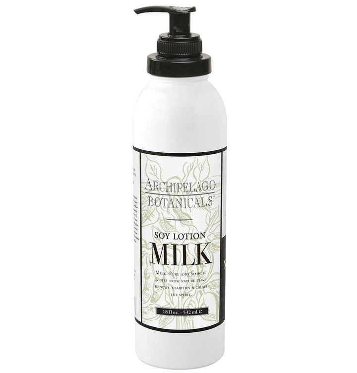 Archipelago Botanicals front bottle view showing clean packaging and daily moisturizer benefit