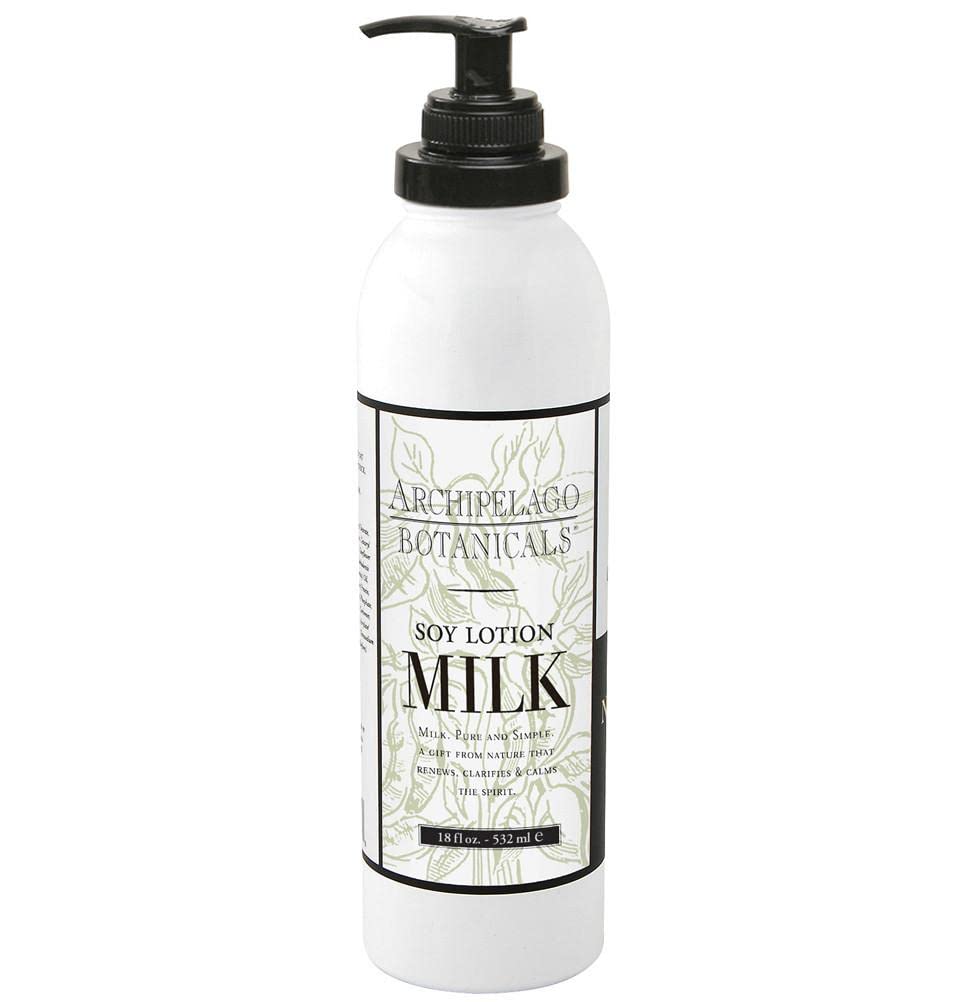 Archipelago Botanicals front bottle view showing clean packaging and daily moisturizer benefit