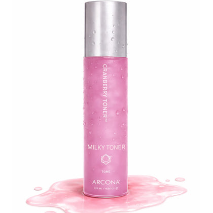 ARCONA bottle front view showing clean design and brightening benefit