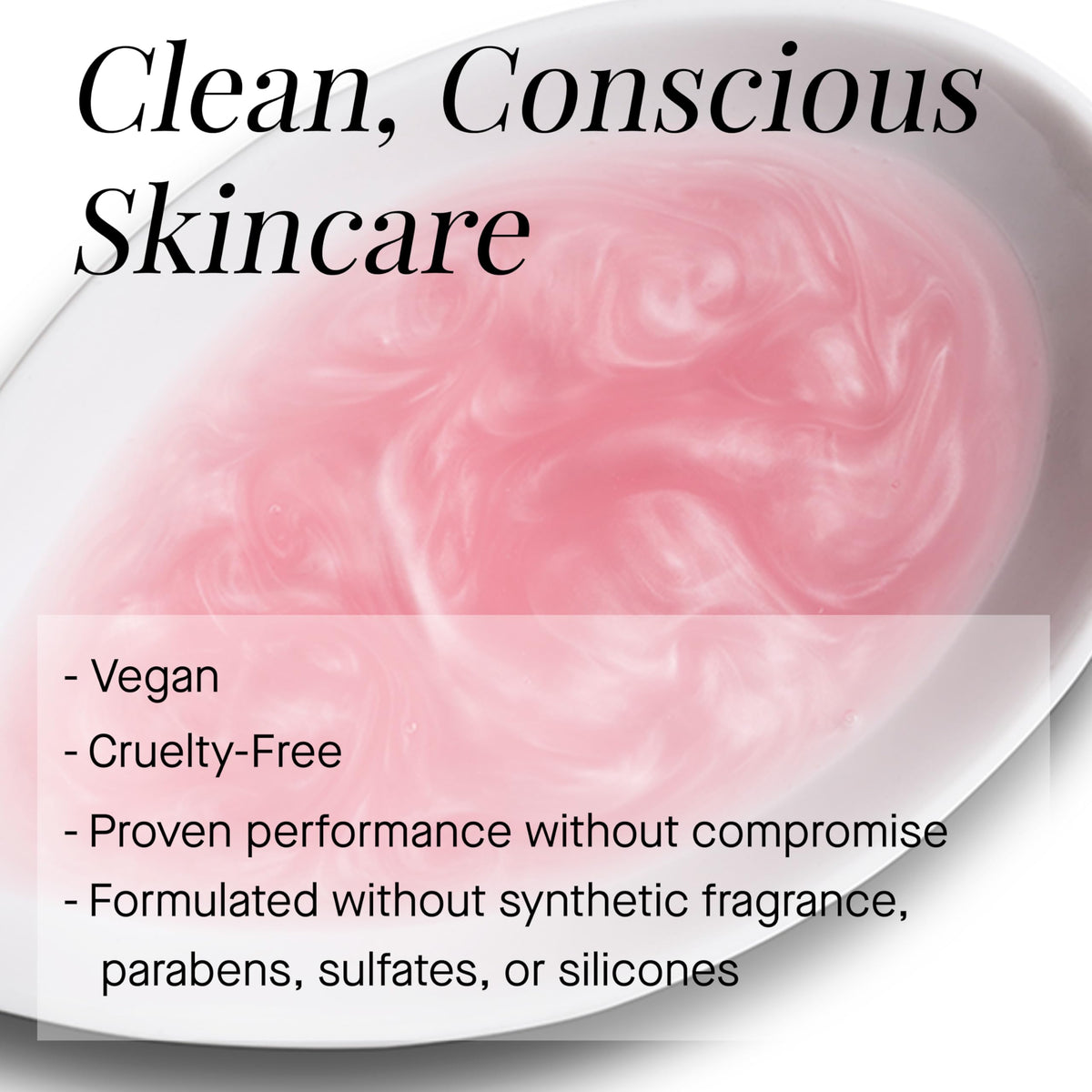 ARCONA label detail emphasizing cold-processed active ingredients benefit