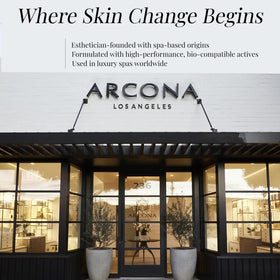 ARCONA label close-up showing cold-processed and vegan claims
