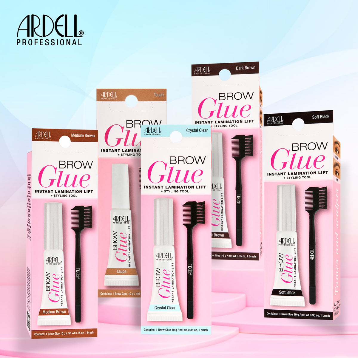 Ardell product staged in makeup bag conveying everyday beauty routine