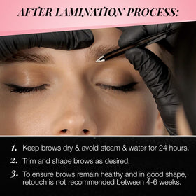 Ardell kit staged in bathroom, convenient at-home brow styling solution