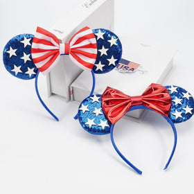 Ardorchid on model pairs with patriotic outfit for ready-to-wear styling