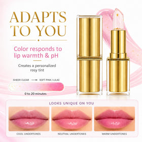 Areliaa Lipstlck open stick close-up showing smooth balm texture