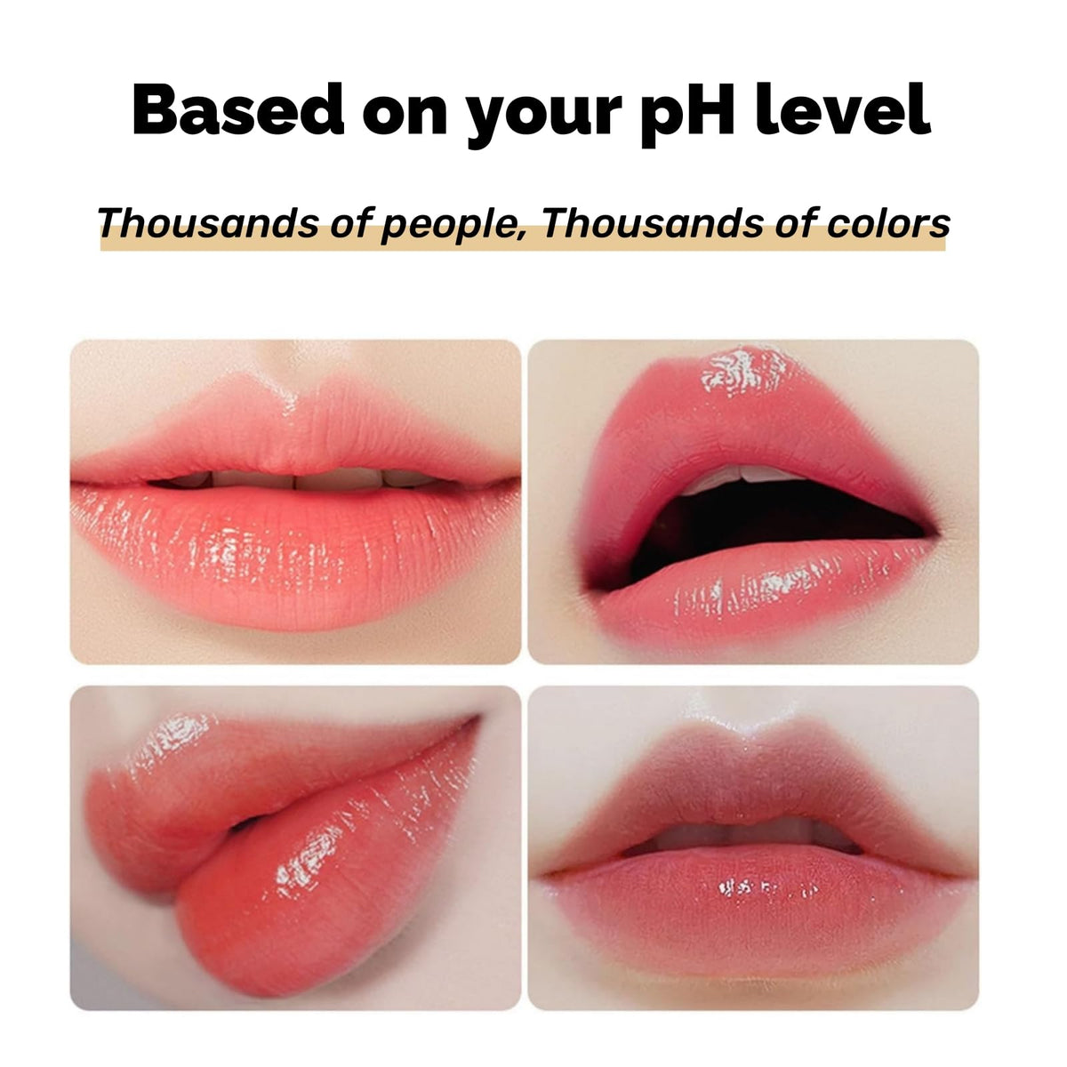 Areliaa Skin lipstick applying on mature lips demonstrating flattering color adaptation