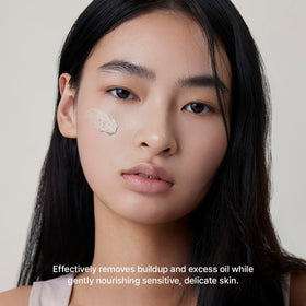 ARENCIA freshly rinsed skin close-up showing smooth, clean texture after use